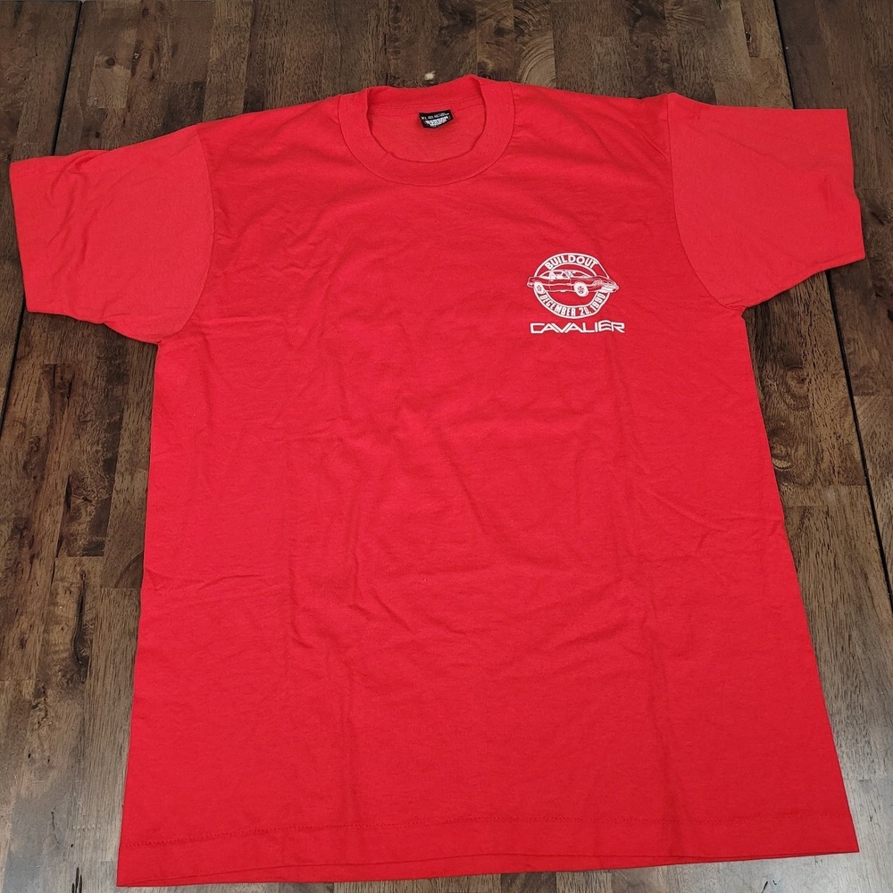VTG 1990 GM Janesville Assembly Plant Shirt XL Screen Stars Best Chevy Cavalier